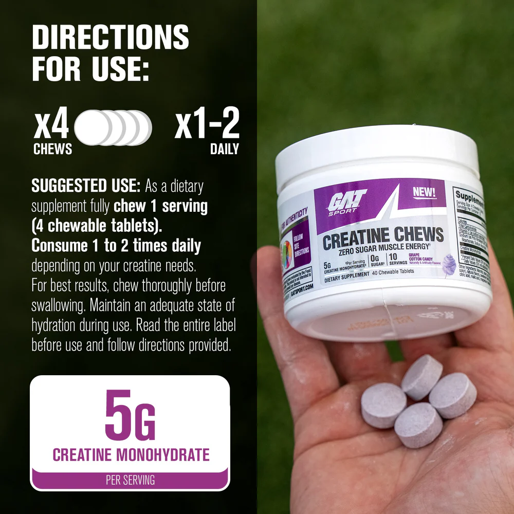Creatine Chews - 10 Servings - Image 4