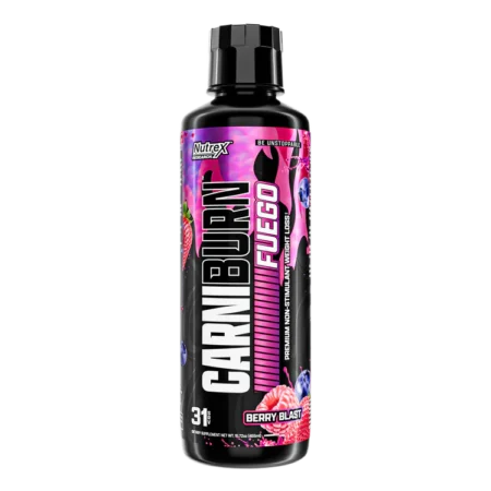New! CarniBurn: Fuego - Advanced Liquid Carnitine Formula for Weight Loss and Energy