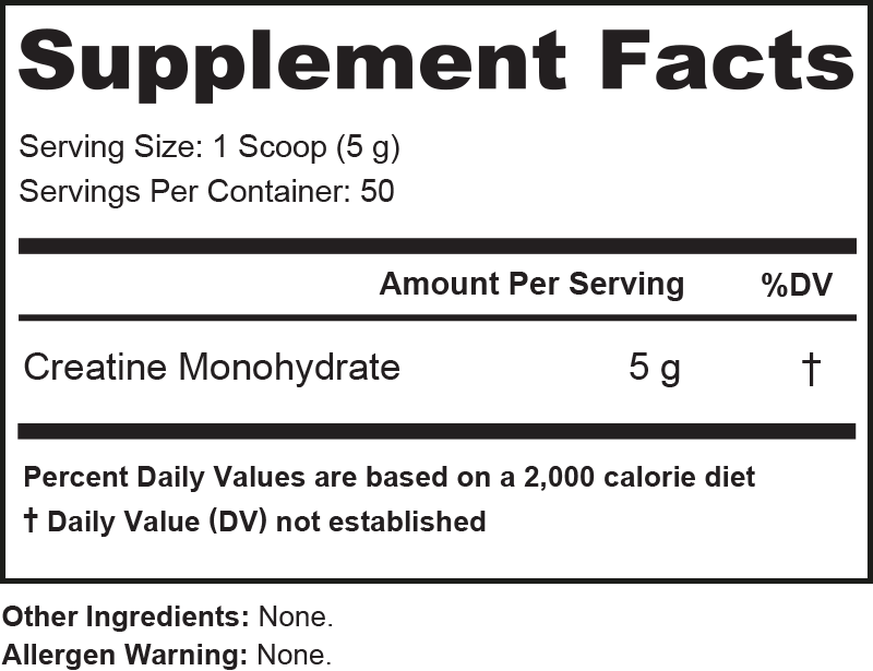 Cutler Essentials Creatine Monohydrate - Image 2
