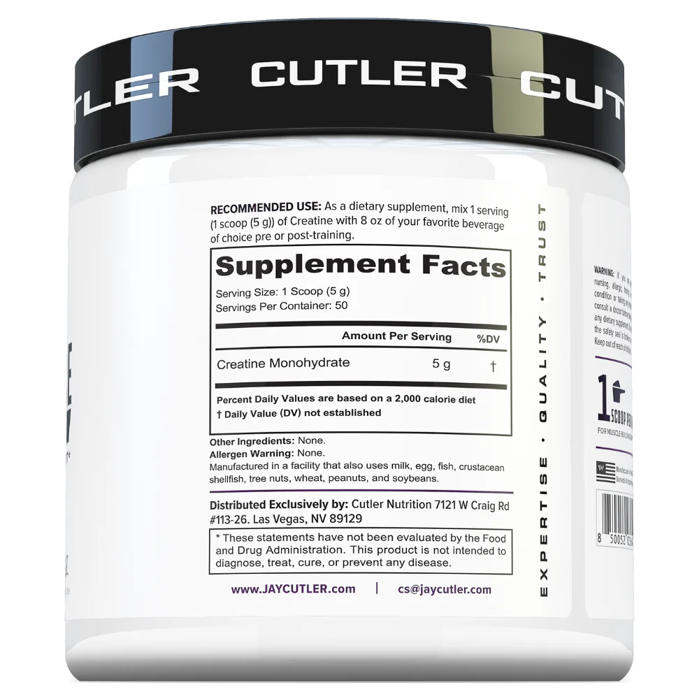 Cutler Essentials Creatine Monohydrate - Image 4