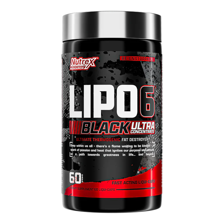 Lipo-6 Black UC - Fast-Acting Liquid Capsule Fat Burner